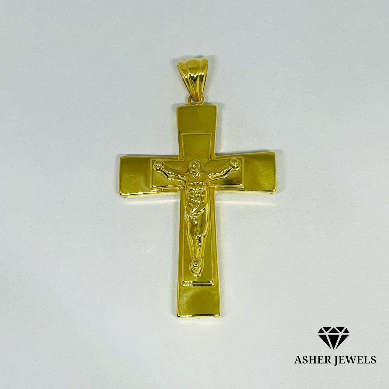 Electroform Cross Pendant